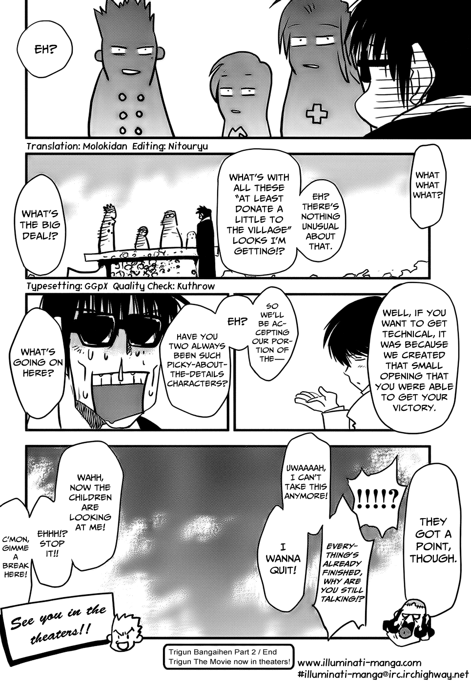 Trigun Badlands Rumble Chapter 2 page 29 - Chapter 2: Badlands Rumble Part 2