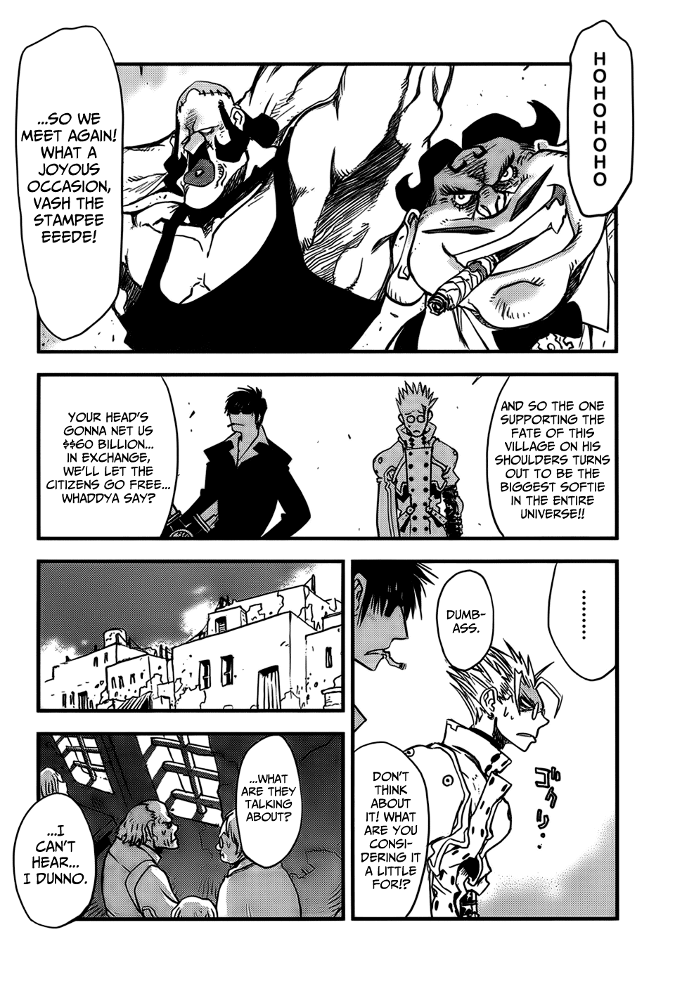 Trigun Badlands Rumble Chapter 2 page 3 - Chapter 2: Badlands Rumble Part 2