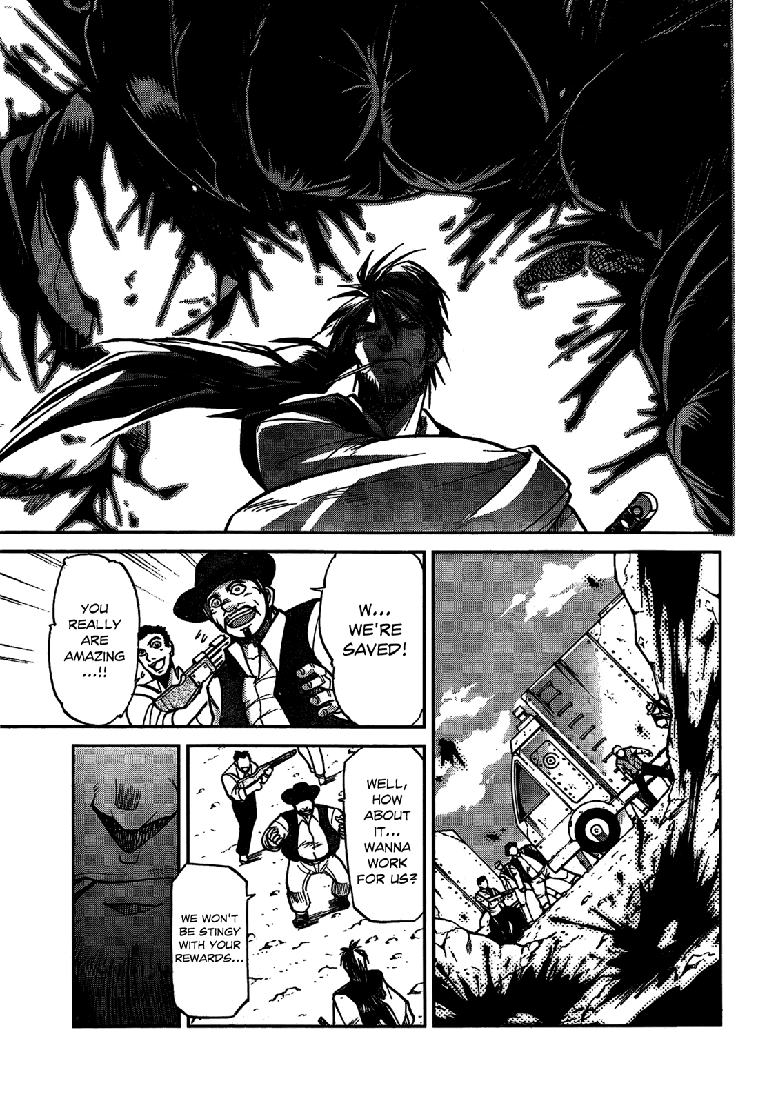 Trigun Badlands Rumble Chapter 7 page 3 - Chapter 7: Trigun: Rising