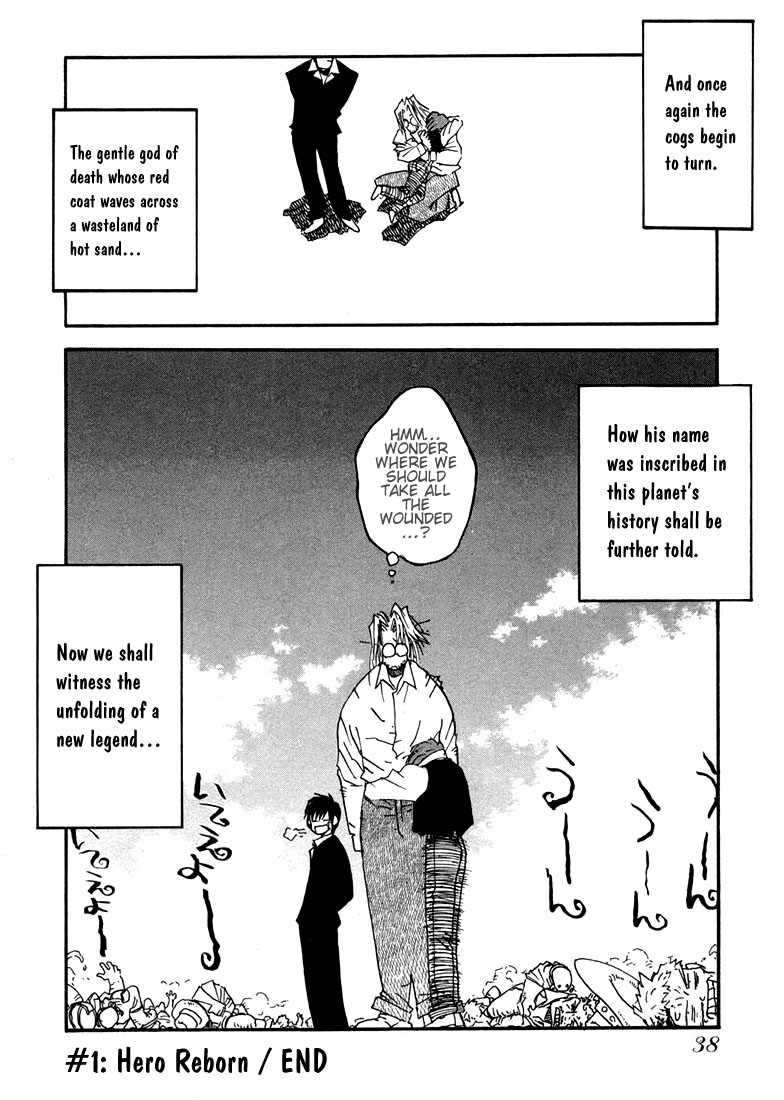 Trigun MAXIMUM Chapter 1 page 38 - Chapter 1: Hero Reborn