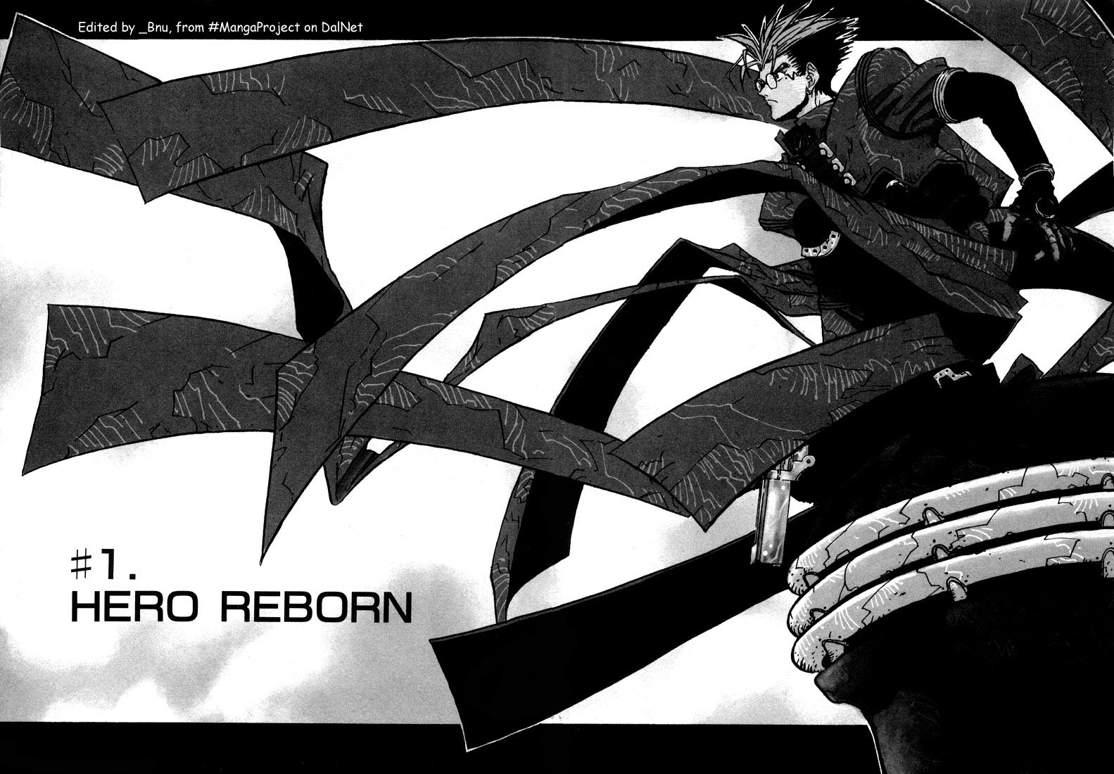 Trigun MAXIMUM Chapter 1 page 7 - Chapter 1: Hero Reborn
