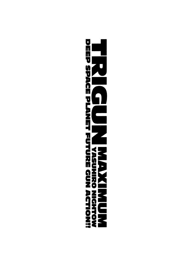 Trigun MAXIMUM Chapter 1 page 8 - Chapter 1: Hero Reborn