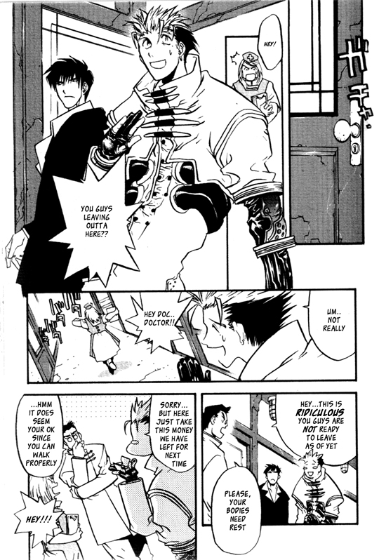 Trigun MAXIMUM Chapter 23 page 15 - Chapter 23: Bottom of the Dark
