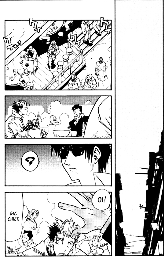 Trigun MAXIMUM Chapter 24 page 3 - Chapter 24: Den of Thieves