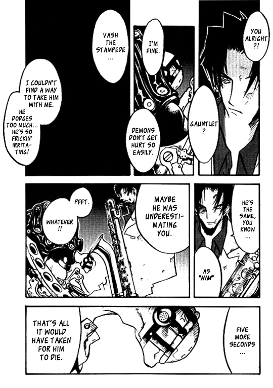 Trigun MAXIMUM Chapter 27 page 19 - Chapter 27: Doomed Sinner