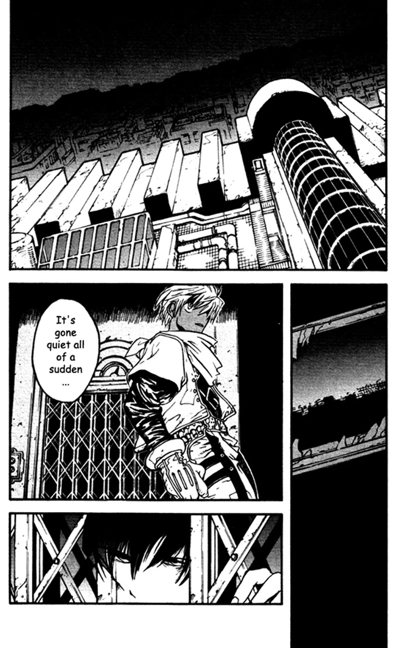 Trigun MAXIMUM Chapter 28 page 13 - Chapter 28: The City, and Then the Banquet of Dogs