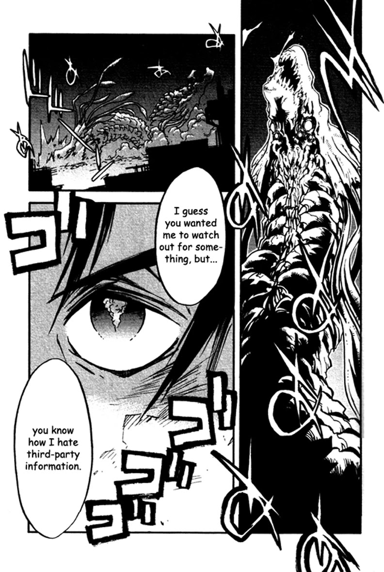 Trigun MAXIMUM Chapter 28 page 23 - Chapter 28: The City, and Then the Banquet of Dogs