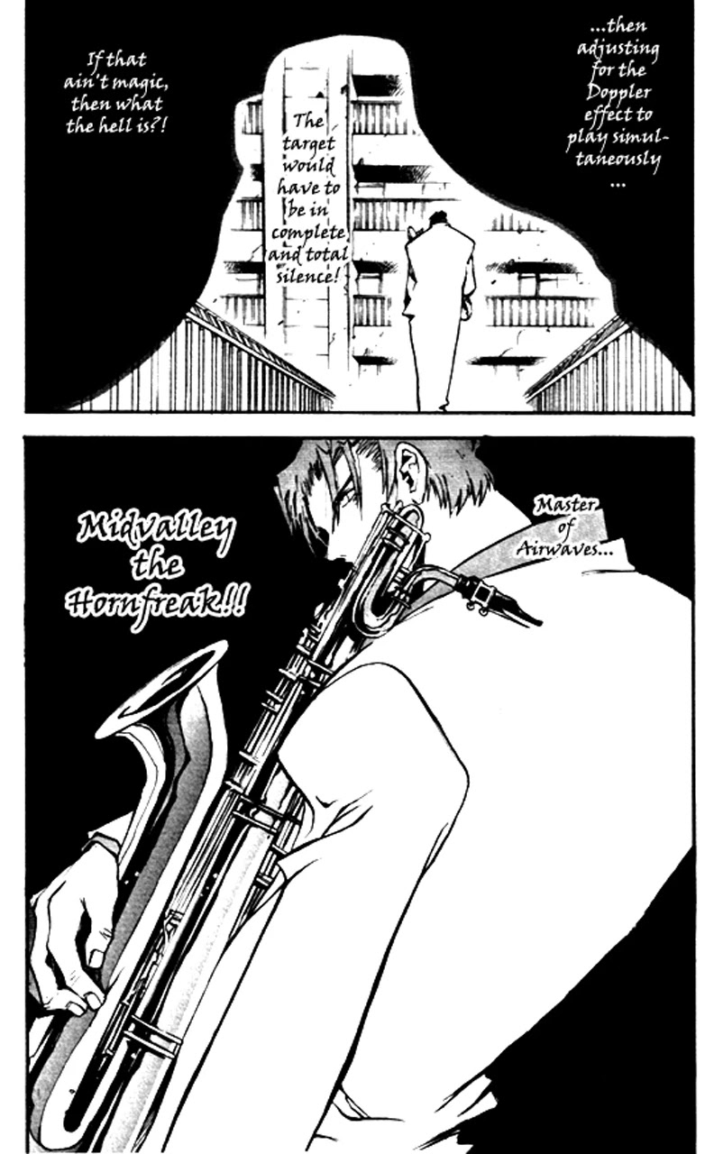 Trigun MAXIMUM Chapter 28 page 27 - Chapter 28: The City, and Then the Banquet of Dogs