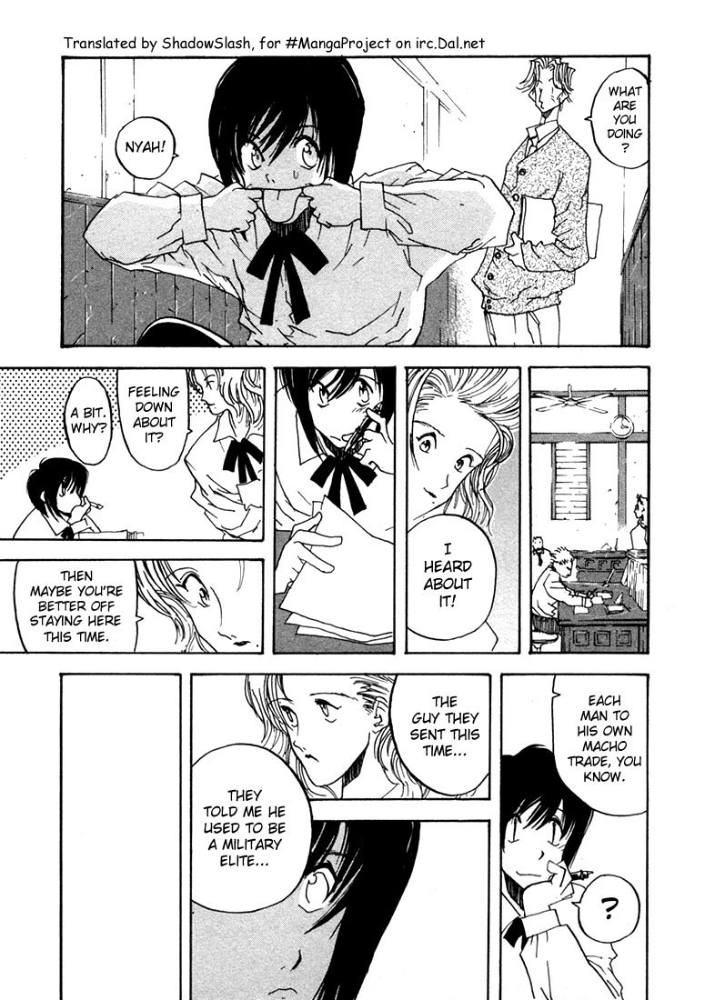Trigun MAXIMUM Chapter 3 page 10 - Chapter 3: Bravo, Girls!