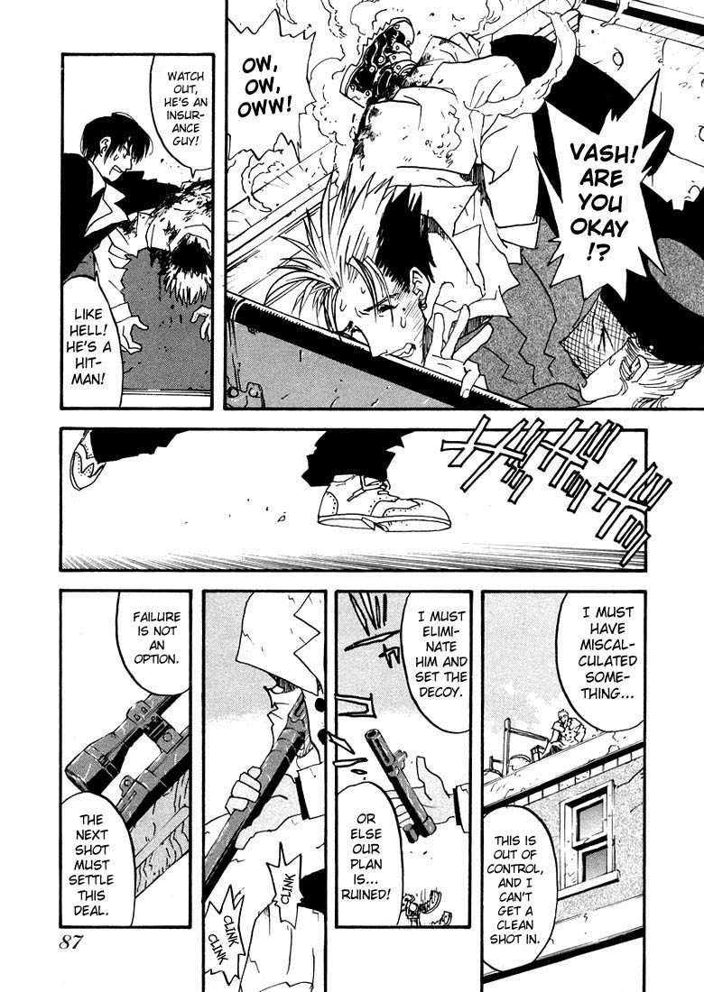 Trigun MAXIMUM Chapter 3 page 20 - Chapter 3: Bravo, Girls!