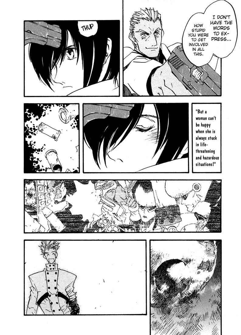 Trigun MAXIMUM Chapter 3 page 23 - Chapter 3: Bravo, Girls!