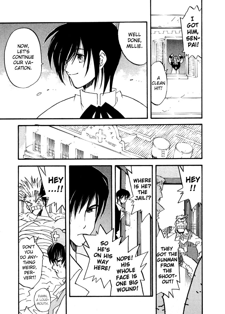 Trigun MAXIMUM Chapter 3 page 27 - Chapter 3: Bravo, Girls!