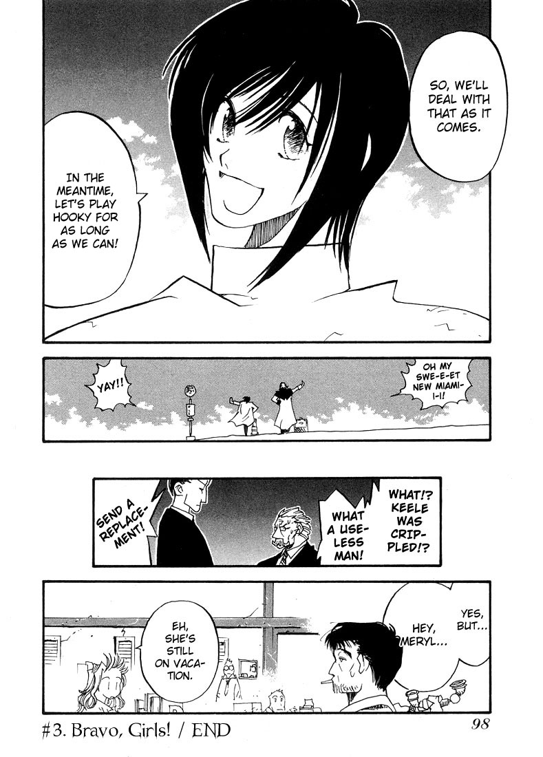 Trigun MAXIMUM Chapter 3 page 30 - Chapter 3: Bravo, Girls!