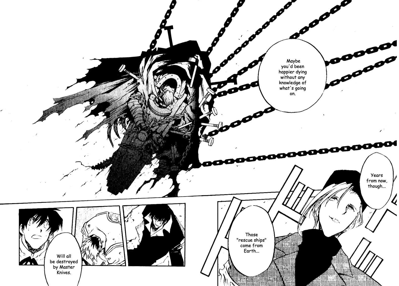 Trigun MAXIMUM Chapter 33 page 11 - Chapter 33: Let Us Walk the Path to Redemption