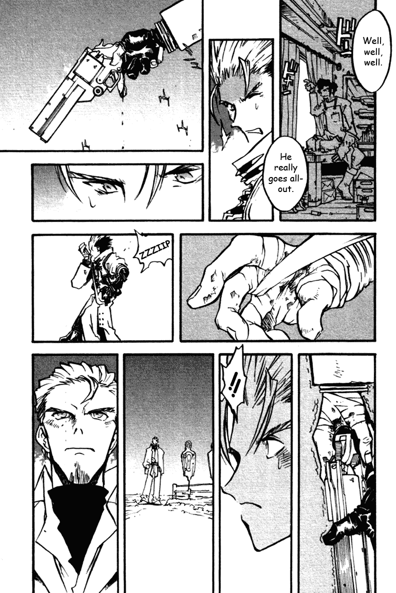 Trigun MAXIMUM Chapter 34 page 14 - Chapter 34: The Gunslinger