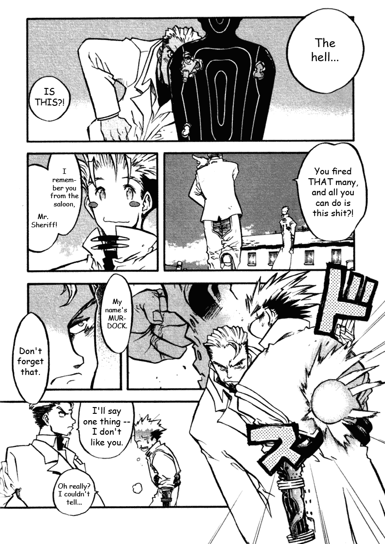 Trigun MAXIMUM Chapter 34 page 15 - Chapter 34: The Gunslinger