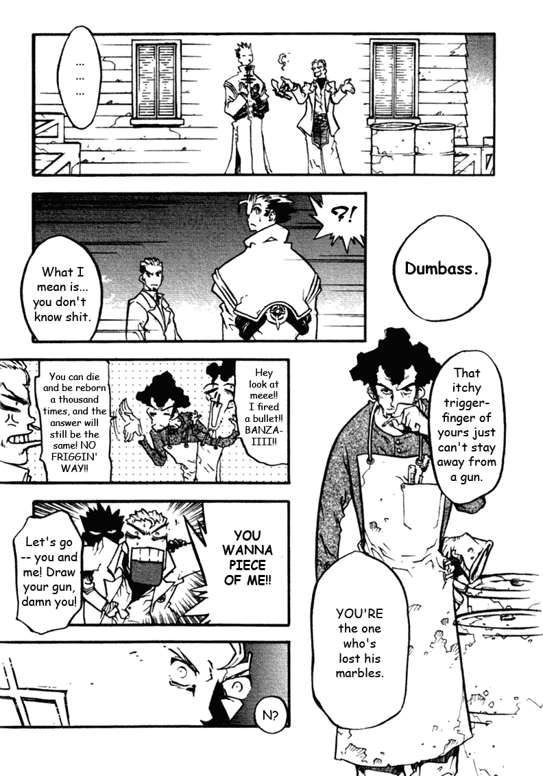 Trigun MAXIMUM Chapter 34 page 17 - Chapter 34: The Gunslinger