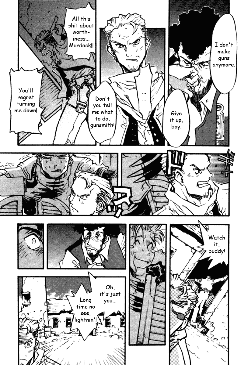 Trigun MAXIMUM Chapter 34 page 4 - Chapter 34: The Gunslinger