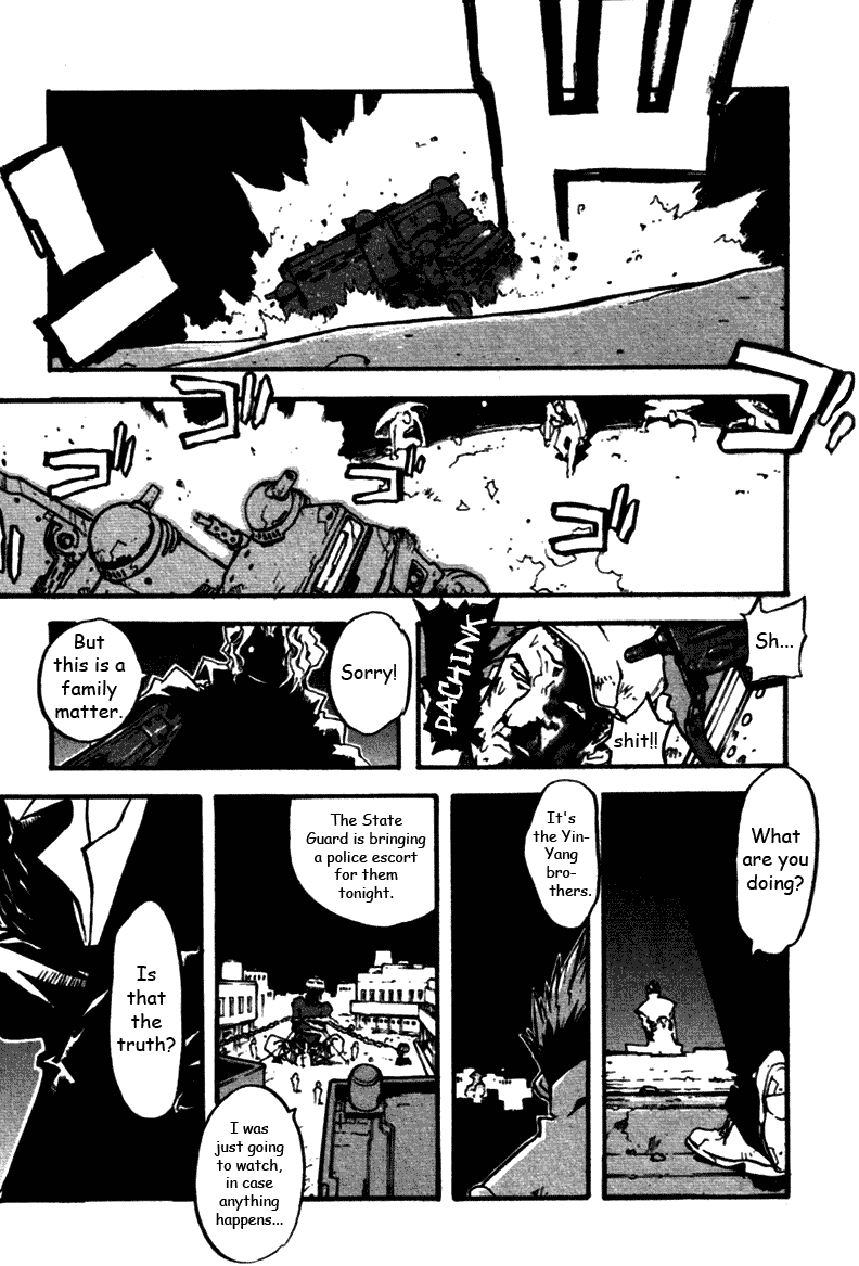 Trigun MAXIMUM Chapter 35 page 14 - Chapter 35: Double Team