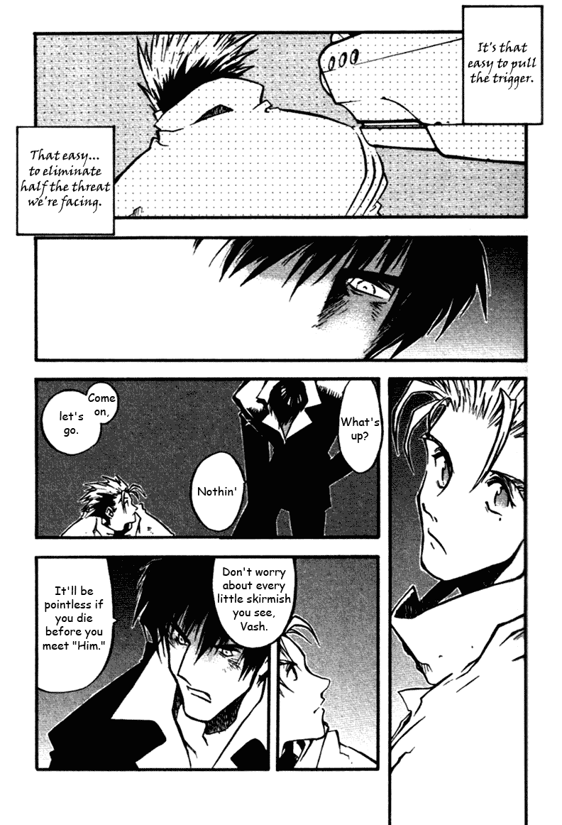 Trigun MAXIMUM Chapter 35 page 16 - Chapter 35: Double Team