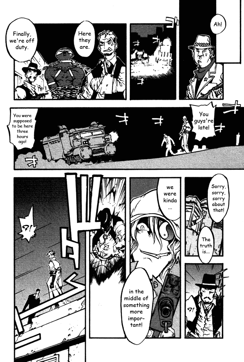 Trigun MAXIMUM Chapter 35 page 17 - Chapter 35: Double Team