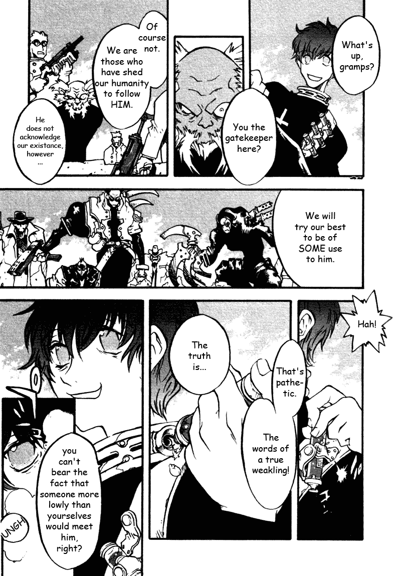 Trigun MAXIMUM Chapter 36 page 10 - Chapter 36: Cross X Assassins