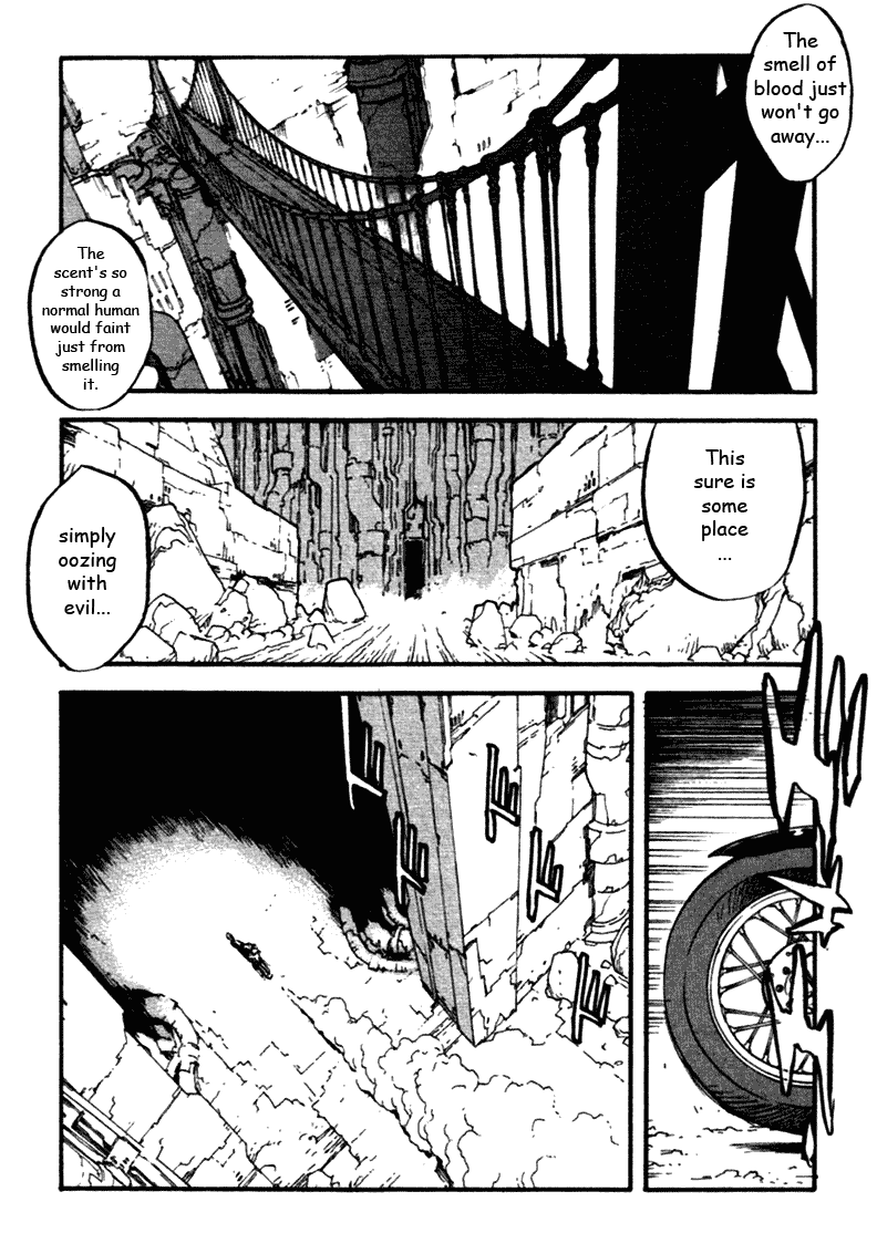 Trigun MAXIMUM Chapter 36 page 15 - Chapter 36: Cross X Assassins