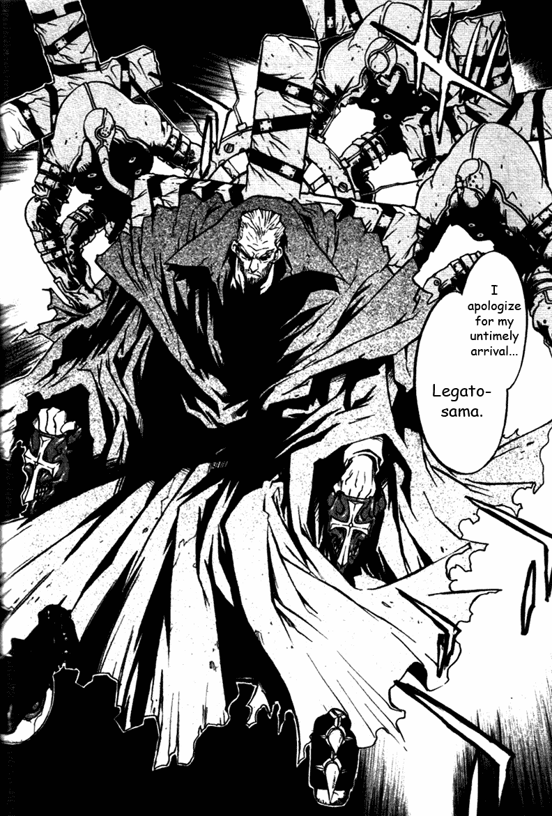 Trigun MAXIMUM Chapter 36 page 21 - Chapter 36: Cross X Assassins