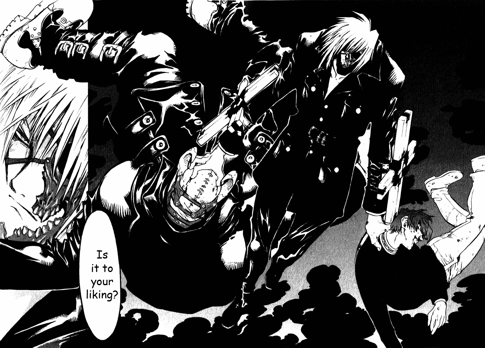 Trigun MAXIMUM Chapter 36 page 23 - Chapter 36: Cross X Assassins