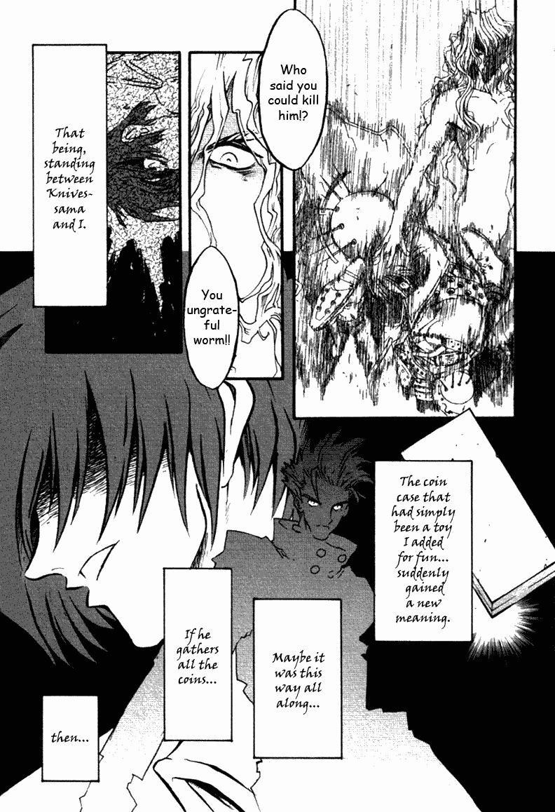 Trigun MAXIMUM Chapter 36 page 3 - Chapter 36: Cross X Assassins