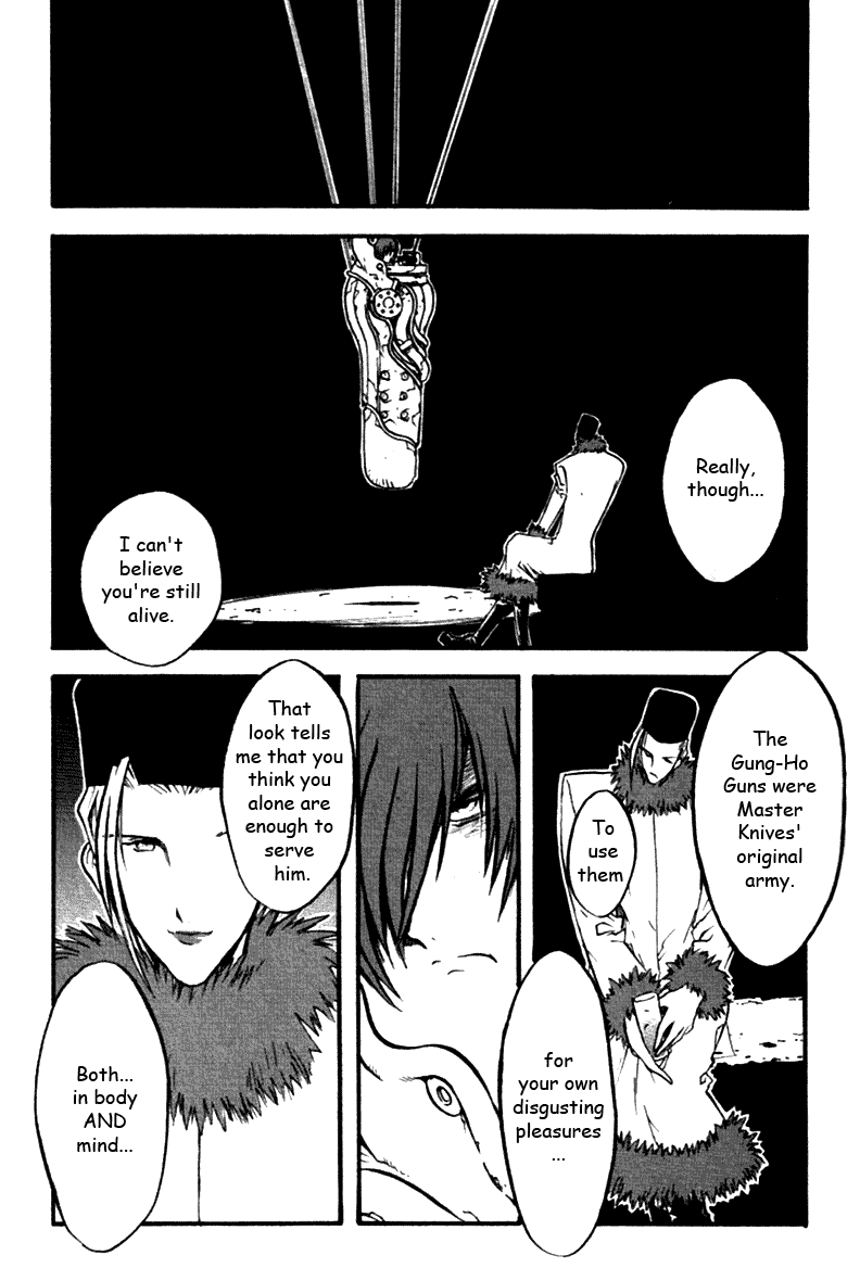 Trigun MAXIMUM Chapter 36 page 4 - Chapter 36: Cross X Assassins