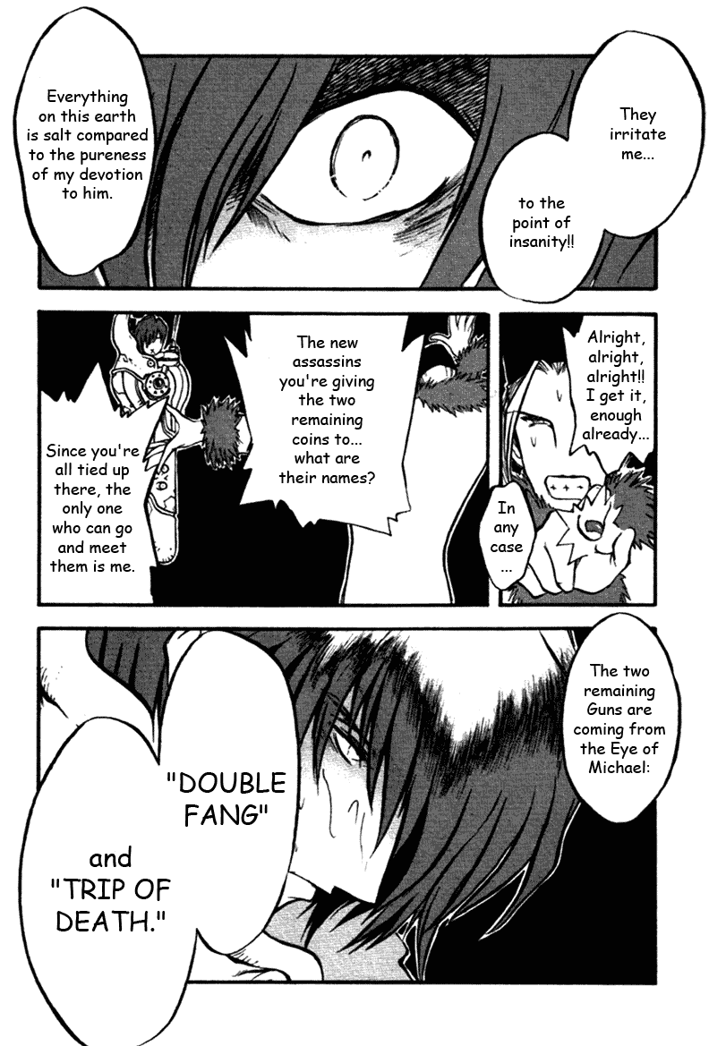 Trigun MAXIMUM Chapter 36 page 6 - Chapter 36: Cross X Assassins