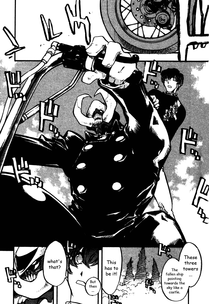 Trigun MAXIMUM Chapter 36 page 8 - Chapter 36: Cross X Assassins