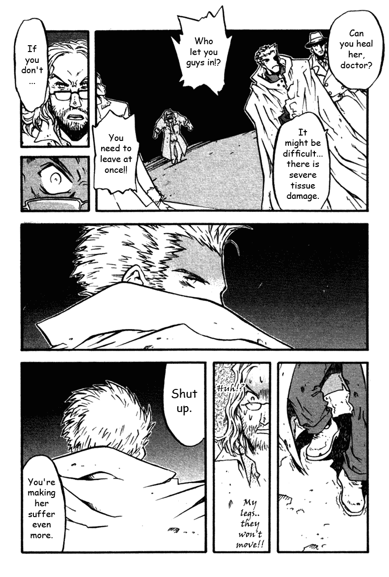 Trigun MAXIMUM Chapter 37 page 15 - Chapter 37: Death Omen