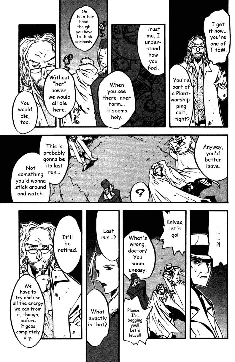 Trigun MAXIMUM Chapter 37 page 16 - Chapter 37: Death Omen