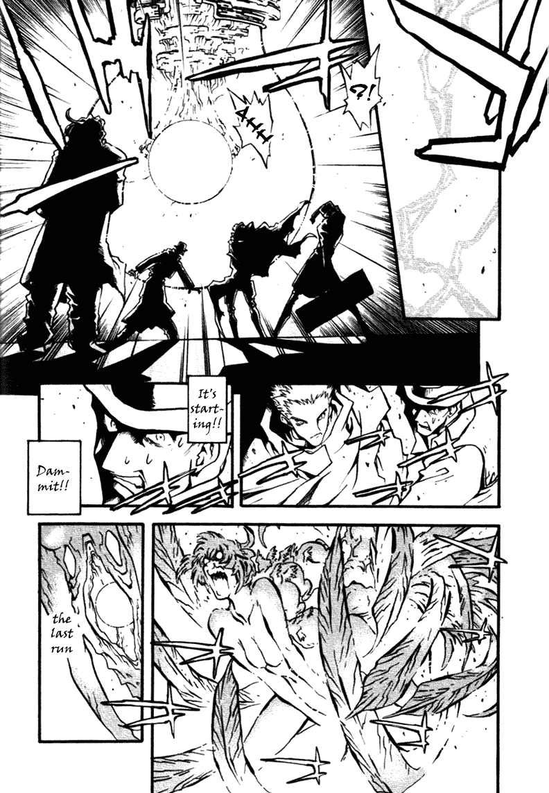 Trigun MAXIMUM Chapter 37 page 17 - Chapter 37: Death Omen