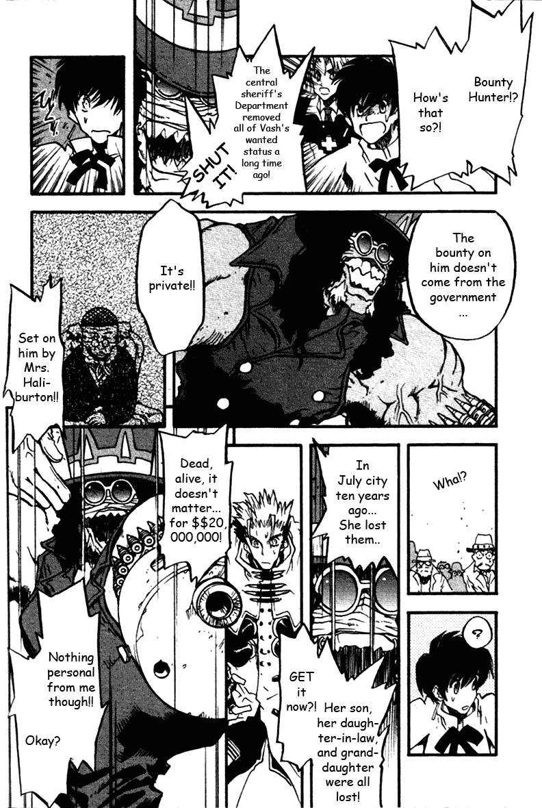 Trigun MAXIMUM Chapter 38 page 11 - Chapter 38: Colorless Expression