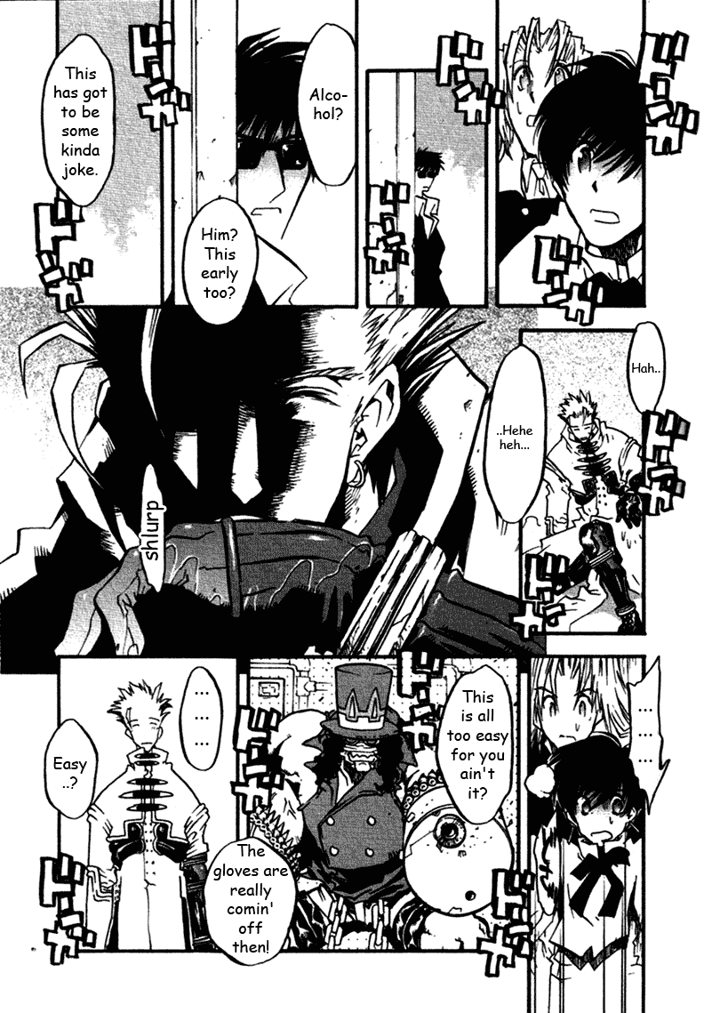 Trigun MAXIMUM Chapter 38 page 14 - Chapter 38: Colorless Expression