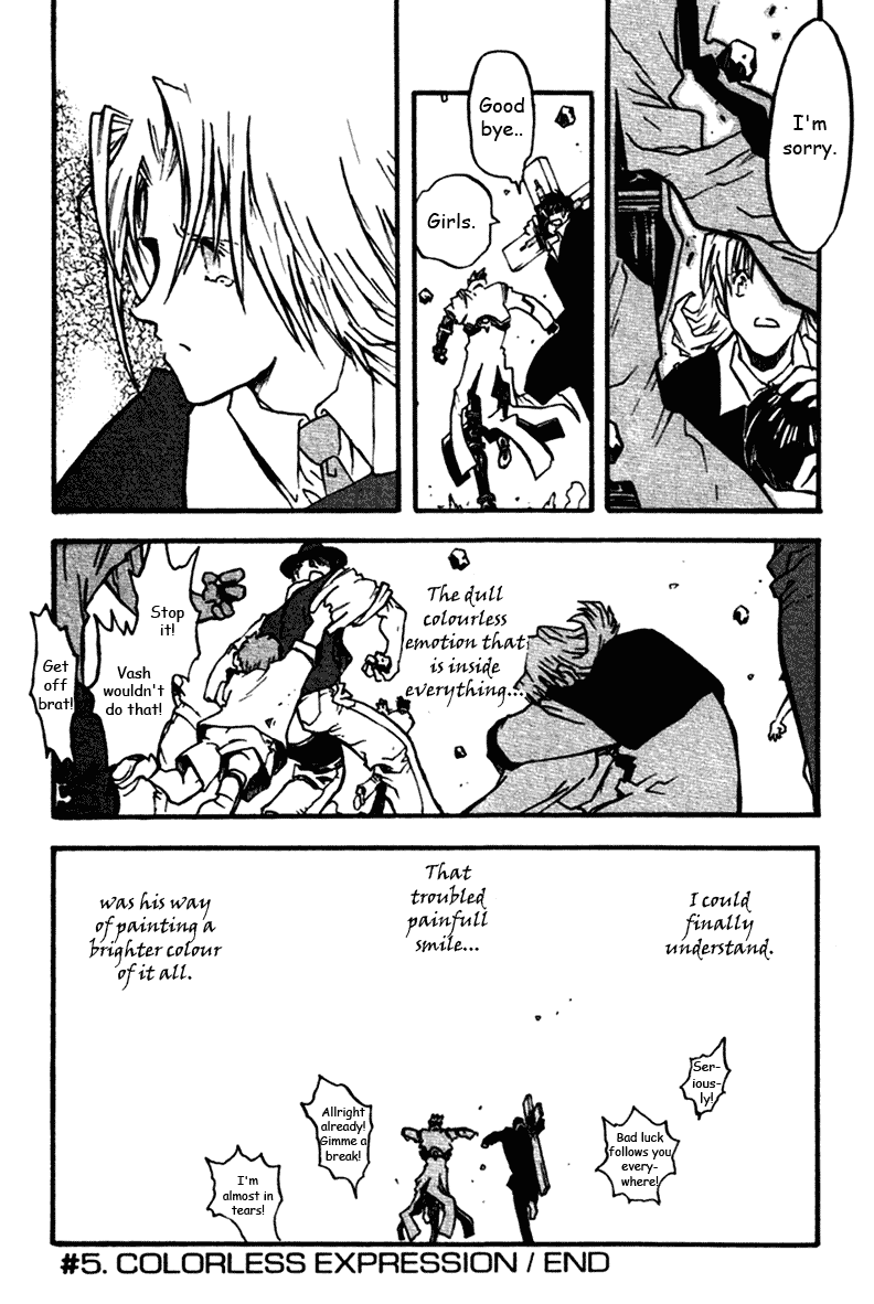 Trigun MAXIMUM Chapter 38 page 30 - Chapter 38: Colorless Expression