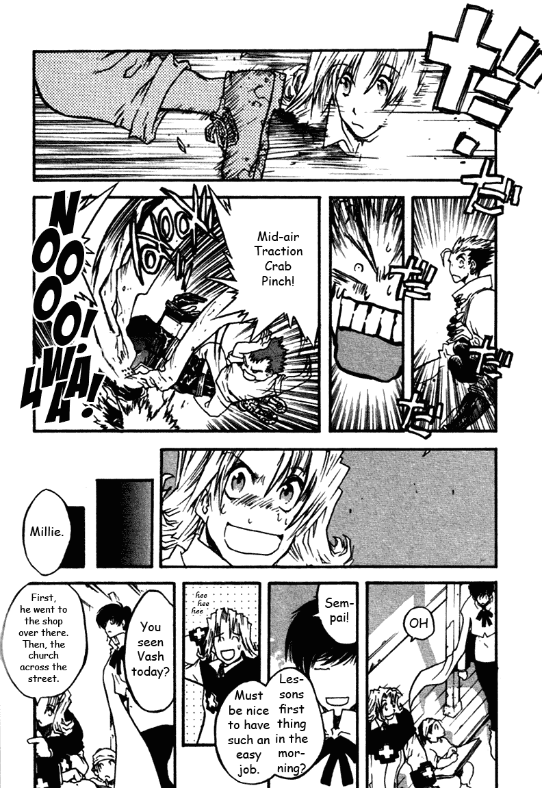 Trigun MAXIMUM Chapter 38 page 5 - Chapter 38: Colorless Expression
