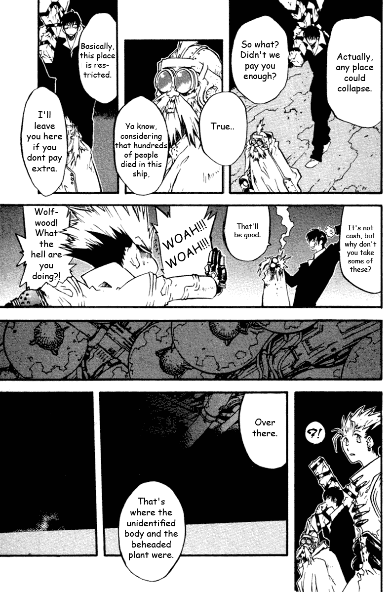Trigun MAXIMUM Chapter 39 page 10 - Chapter 39: Seeds Voyaging to the Stars, a World Inside a Pod