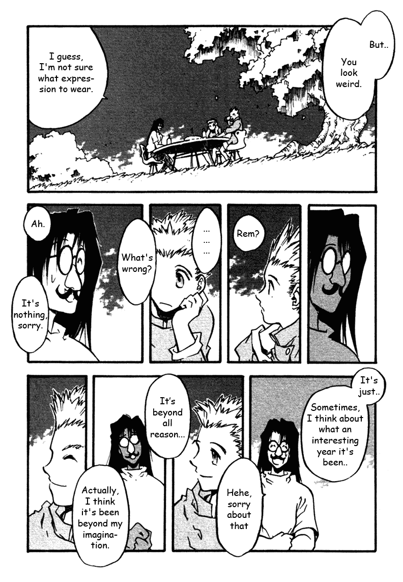 Trigun MAXIMUM Chapter 39 page 16 - Chapter 39: Seeds Voyaging to the Stars, a World Inside a Pod