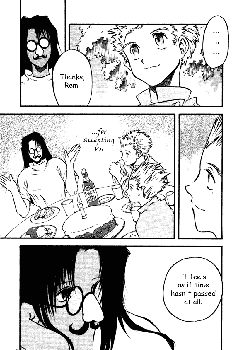 Trigun MAXIMUM Chapter 39 page 17 - Chapter 39: Seeds Voyaging to the Stars, a World Inside a Pod