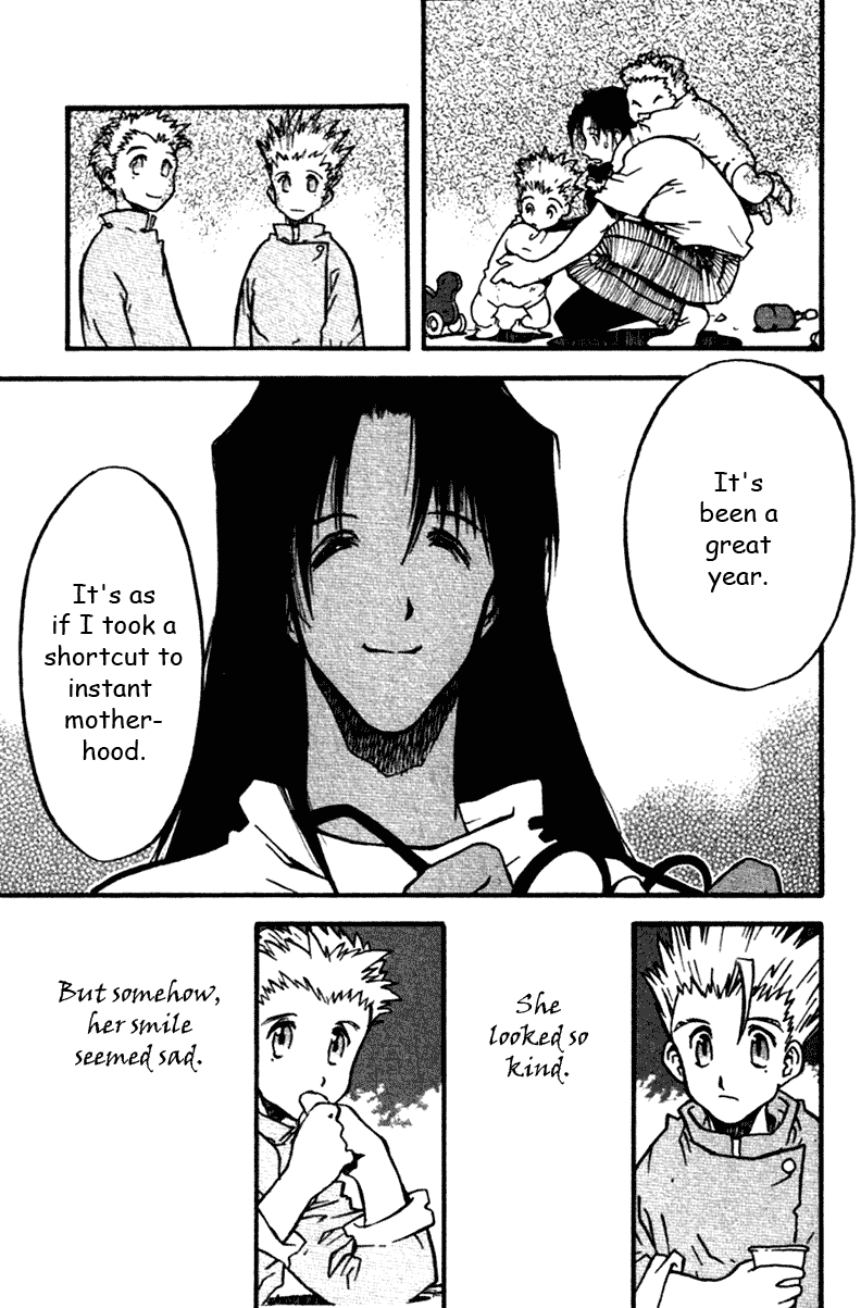 Trigun MAXIMUM Chapter 39 page 19 - Chapter 39: Seeds Voyaging to the Stars, a World Inside a Pod