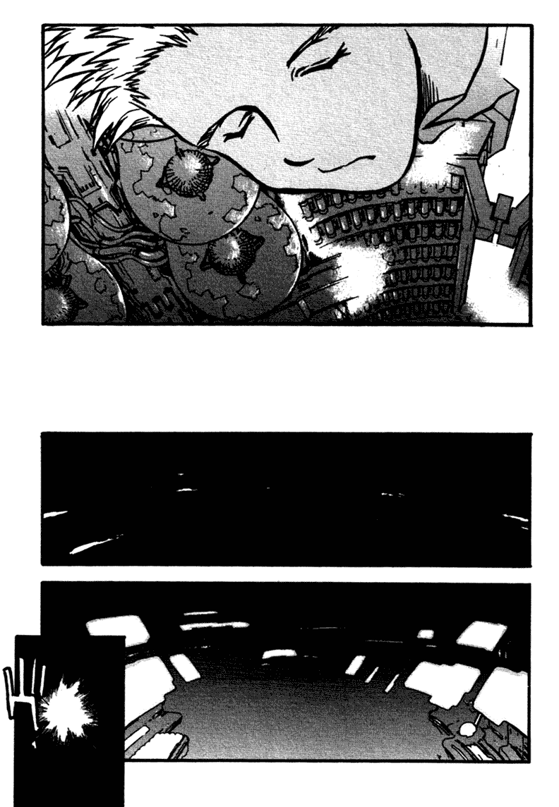 Trigun MAXIMUM Chapter 39 page 25 - Chapter 39: Seeds Voyaging to the Stars, a World Inside a Pod