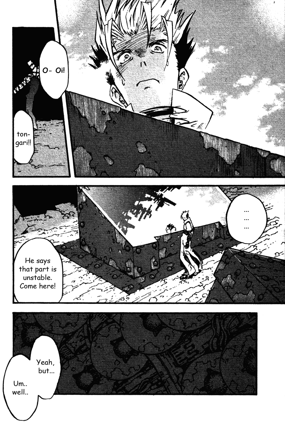 Trigun MAXIMUM Chapter 39 page 9 - Chapter 39: Seeds Voyaging to the Stars, a World Inside a Pod