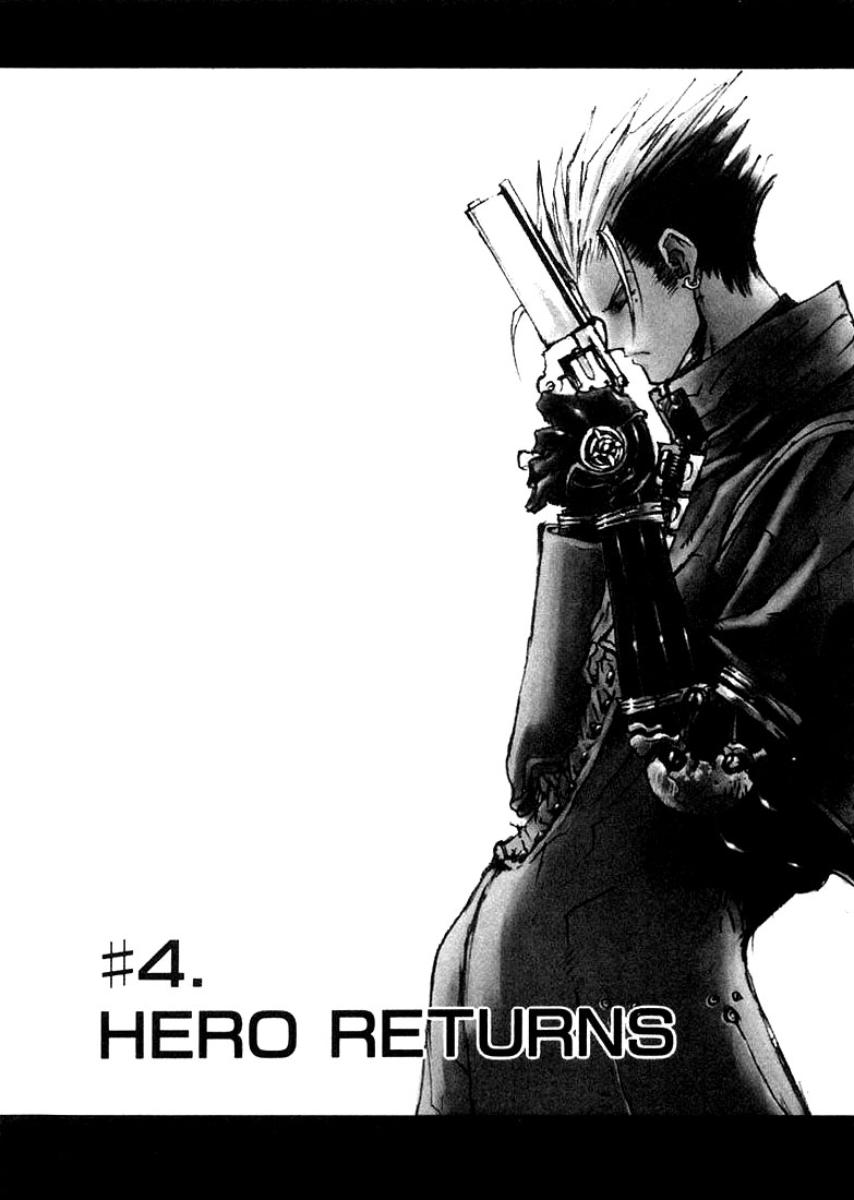 Trigun MAXIMUM Chapter 4 page 3 - Chapter 4: Hero Returns