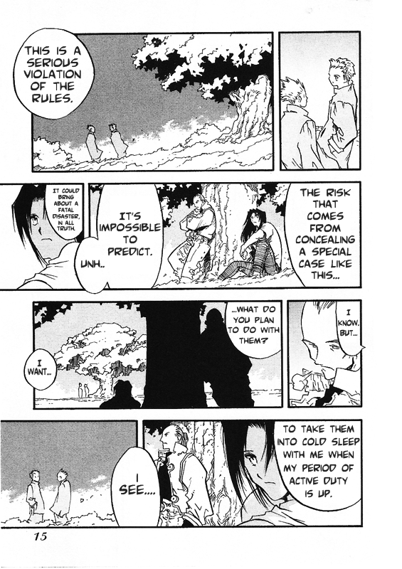 Trigun MAXIMUM Chapter 40 page 16 - Chapter 40: Happy Days.