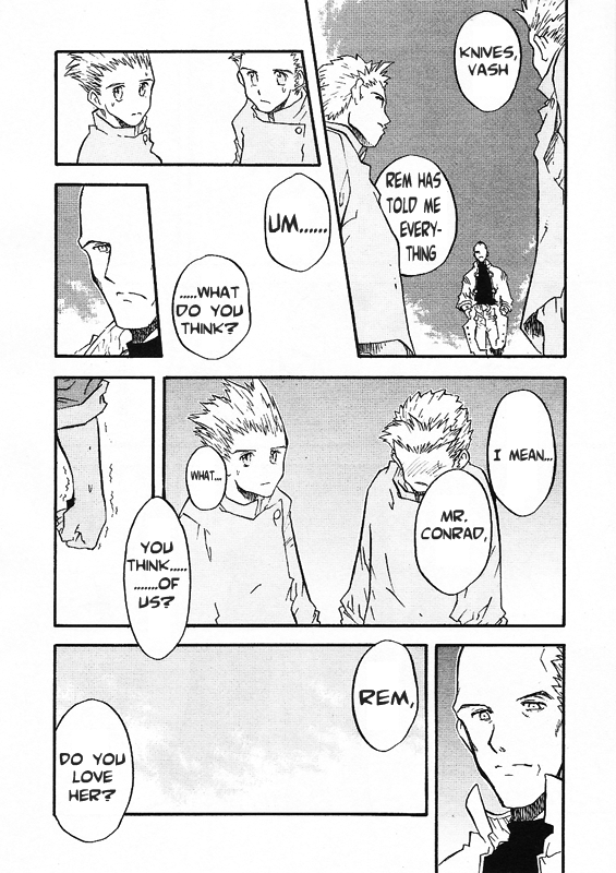 Trigun MAXIMUM Chapter 40 page 17 - Chapter 40: Happy Days.