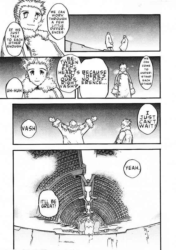 Trigun MAXIMUM Chapter 40 page 20 - Chapter 40: Happy Days.
